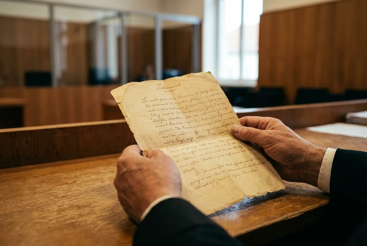 Otwarcie testamentu w sądzie i co dalej